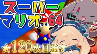 【スーパーマリオ64生放送】最終回!120枚取るまでやる【#テスロゼ通信】