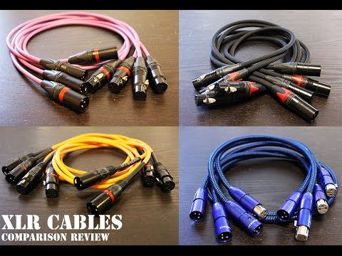 XLR Cables Comparison Review (Mogami, AudioQuest, Canare, Rockville)