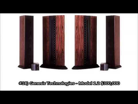 Worlds 20 Most Expensive Speakers Over $100,000