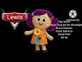 Lewis Cars DVD Menu