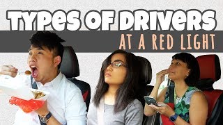 7 Types Of Drivers At A Red Light