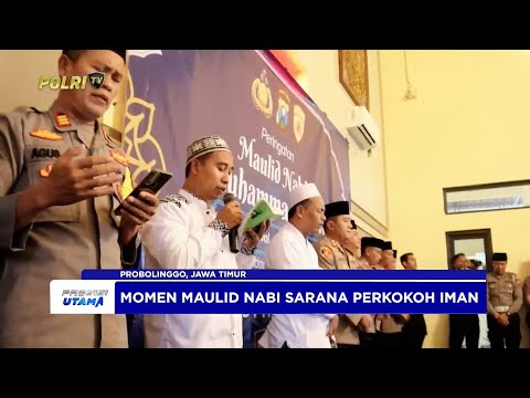 POLRES PROBOLINGGO PERINGATI MAULID NABI MUHAMMAD SAW 1447 H