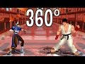 Street Fighter VI 360 Degree Video Ryu Vs Chun Li Fight