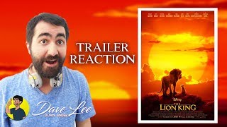 THE LION KING Official Trailer Reaction &amp; Review
