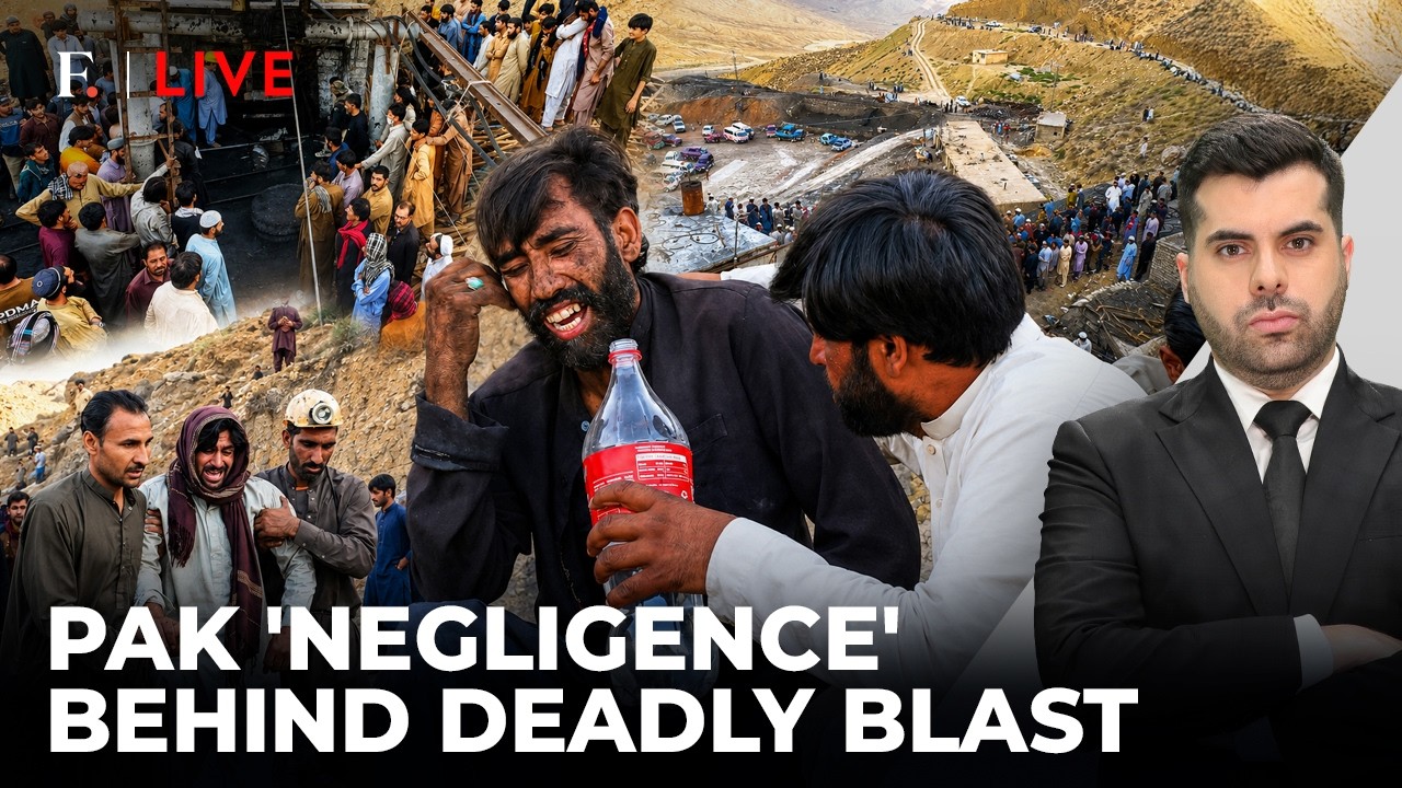Pakistan Coal Mine Horror: Methane Blast Kills 34 | Haunting Scenes from Site | Firstpost Live