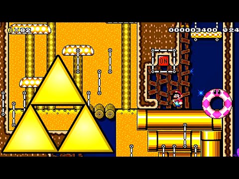 Super Mario Maker 2 🔧 Tar Tar Mountains