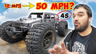 I Made a Cheap Wobbly RC Car Go Way Faster Than It Should