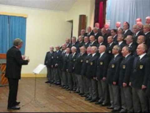Llanelli Male Voice Choir sings "Morte Christe"