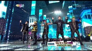 [HD] BIGBANG CRAYON & FANTASTIC BABY @ 2012 SBS 가요대전