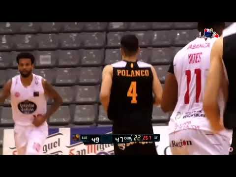 Highlights Eddy Polanco (28 pts) vs Adonys Henriquez (15 pts) / LLeida 74 - Ourense 76 (Leb Oro)