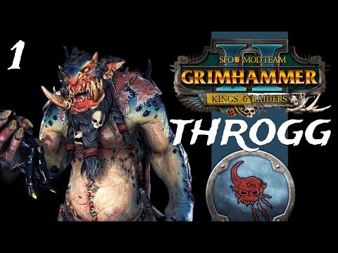 Total War: Warhammer 2 | SFO Grimhammer II - Norsca - Throgg #1 | THE AGE OF THE BEAST