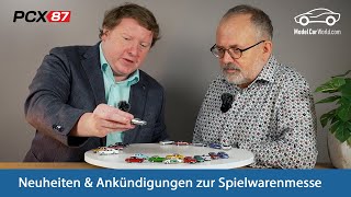 Spielwarenmesse Nürnberg 2026: PCX87 präsentiert neue Modellautos in H0!