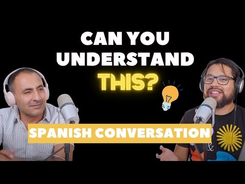 Native SPANISH speaker explains his job, TEST your Spanish listening skills.
