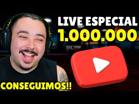 🔴 É HOJE!! LIVE ESPECIAL DE 1 MILHÃO DE INSCRITOS!! | ROBLOX