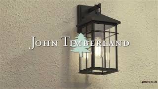 1_Watch A Video About the Bernal Sand Black Outdoor Wall Light