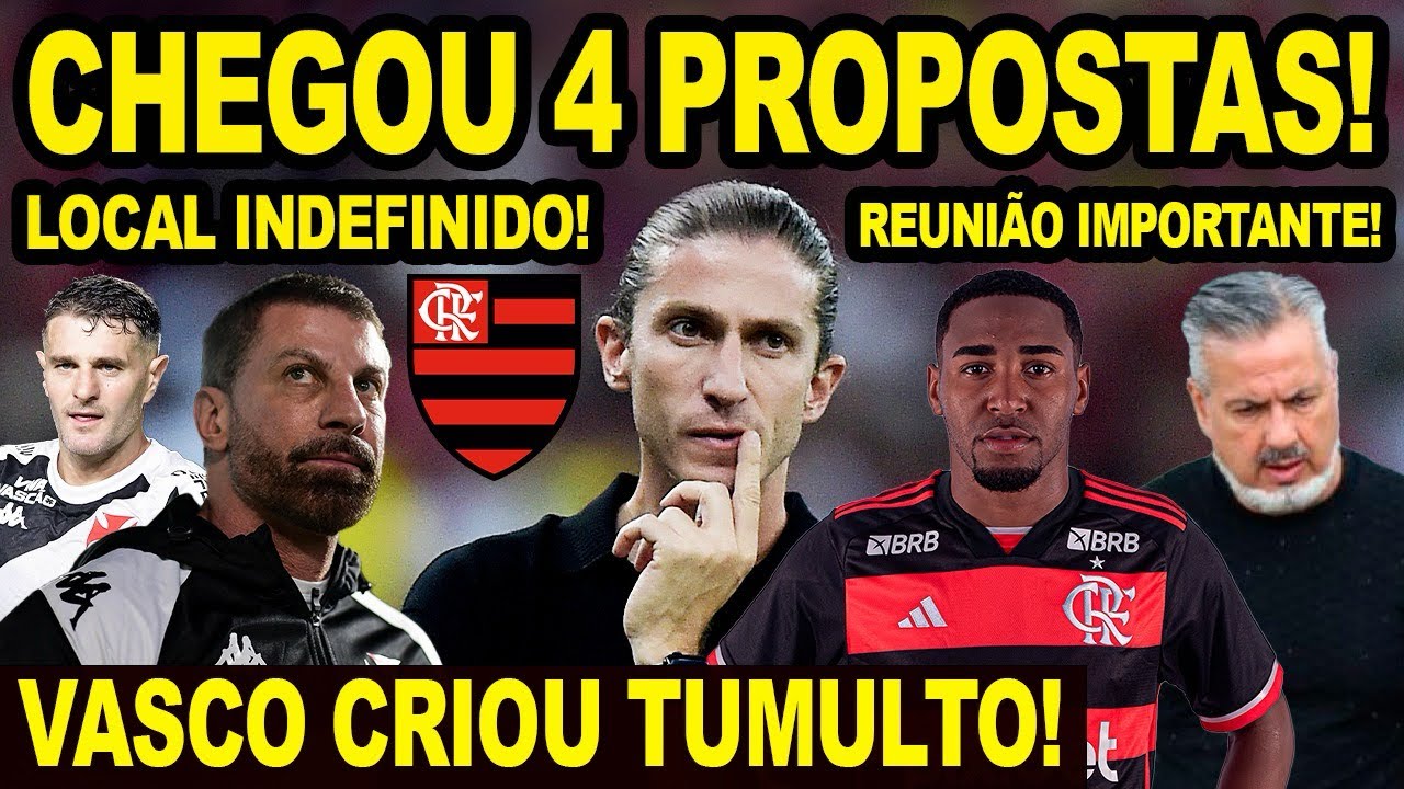 CHEGOU 4 PROPOSTAS PARA O FLAMENGO! VASCO CRIA TUMULTO PARA A SEMIFINAL! MENGÃO PARA NEGOCIAÇÃO! E+