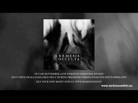 NEMESIS OCCULTA: Anointed (Advance song from Temple of Desolation, Darkness Within 2017)