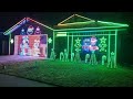 Christmas Light Show 2022 - Bluey Flashing Lights Skit