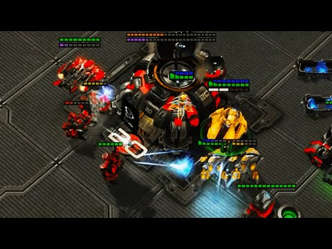 Warp Prism vs Medivac Micro (2021)