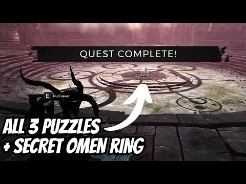 Remnant 2: Cathedral of Omens (All 3 Puzzles + Secret Ring: Ring Of Omens)