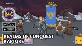 Realms of Conquest: Rapture Gameplay「Android, iOS」