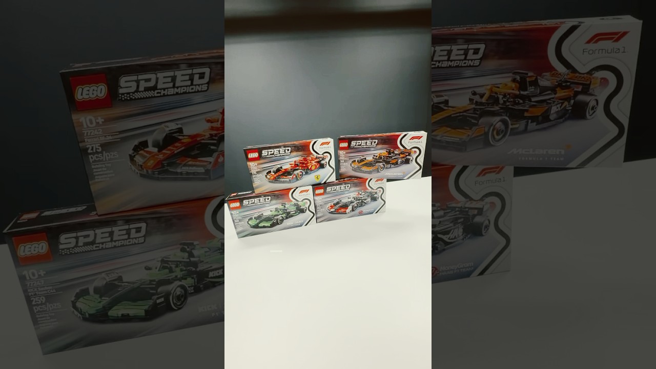 Unboxing Lego F1 Speed Champions Sets