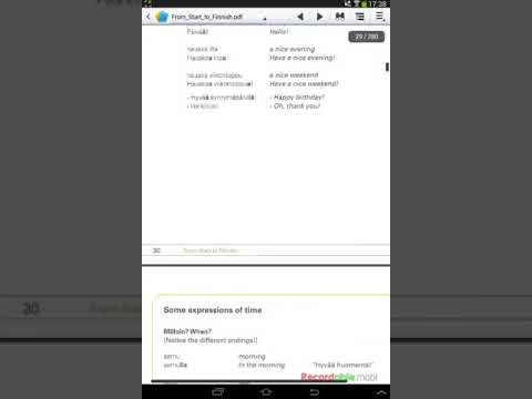 Basic vocabulary and professions in finnish FI EN