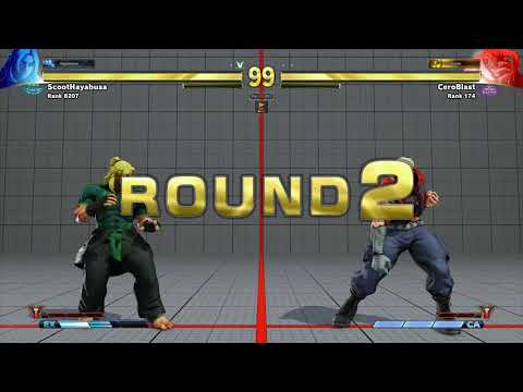 SFV~ Nash (CeroBlast) vs. Ken (ScootHayabusa) HD 28