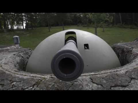 CANHÕES DO FORT DE MUTZIG, Mutzig (França) [HD]