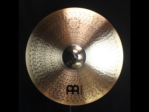 Meinl 22" Pure Alloy Custom Medium Thin Ride - 2741g (video demo) image 2
