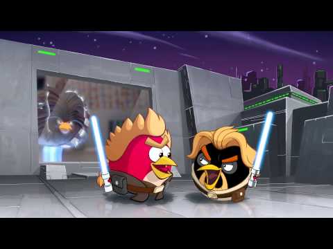 Angry Birds Star Wars 2 Telepods Commercial ft  Chewie   out September 19!
