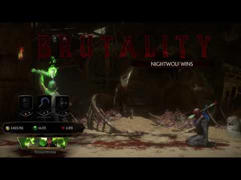 MK11 Secret Nightwolf Brutality