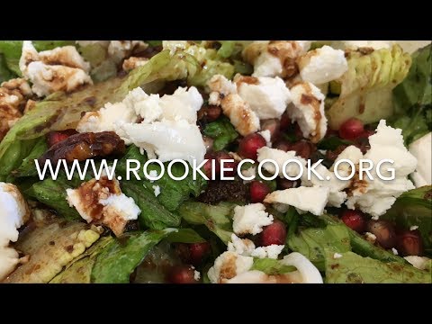 Mexican Salad with Goat Cheese & Spicy Pecans