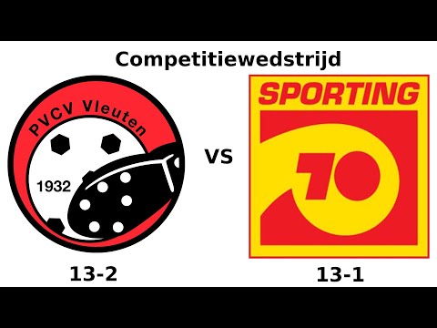 PVCV 13-2 VS Sporting 70 13-1