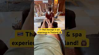 🇹🇭 What $10 Thai massages are like in Thailand #thaimassage #travel #thailand #kohtao