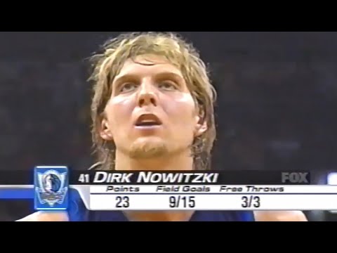 Dirk Nowitzki 31 pts 6 rebs vs Grizzlies (2003)