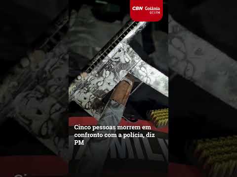 Cinco pessoas morrem em confronto com a polícia, diz PM