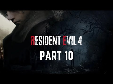 RESIDENT EVIL 4 REMAKE Walkthrough Gameplay Part 10- DEL LAGO(FULL GAME)