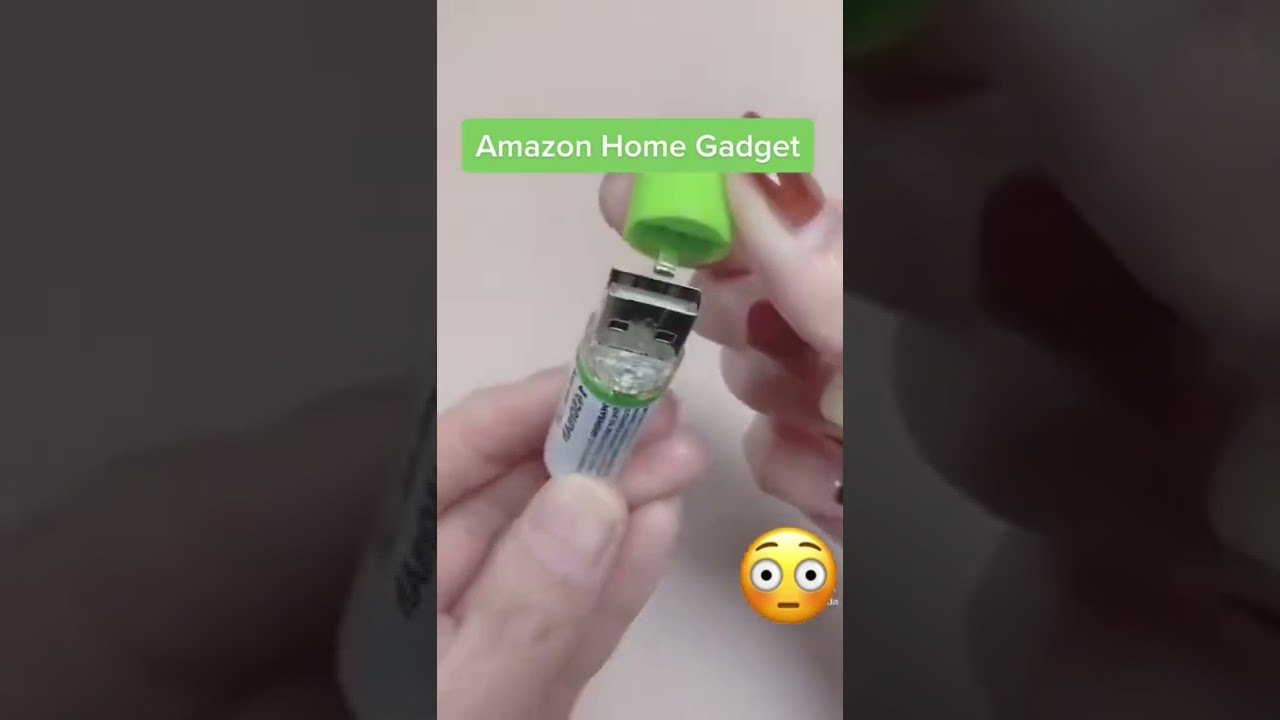 NEVER BUY BATTERIES AGAIN (Cool Home Gadget On Amazon You Need) Amazon Must Have TikTok Viral Videos