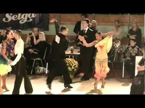 00238 Latvia Open 2012 WDSF Latin 1/16 Cha-cha-cha - Nikolay Chernov & Evgenia Florinskaya