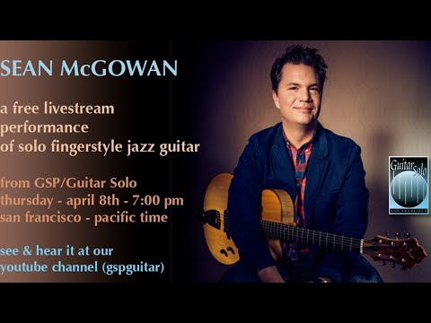 Sean McGowan - Livestream Concert