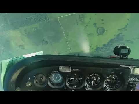 Spin in a Cessna 172 Pilot POV