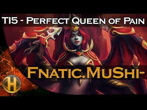 Dota 2 TI5 Fnatic.MuShi- Perfect Queen of Pain Gameplay vs. Secret