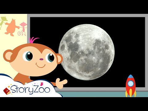 StoryZoo | StoryZoo In De Ruimte | Maan | Educatieve video's voor kinderen | #storyzoo