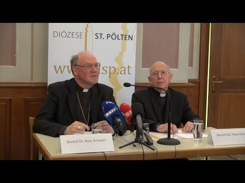 Pressekonferenz von Diözesanbischof Dr Alois Schwarz