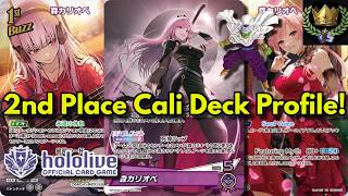 2nd Place Cali Deck Profile (Hololive TCG) #hololive #hololivetcg #hololiveenglish