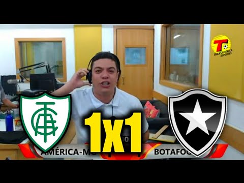 REAÇÕES TRANSAMÉRICA RJ - AMÉRICA MG 1X1 BOTAFOGO [BRASILEIRÃO SÉRIE A 2022]