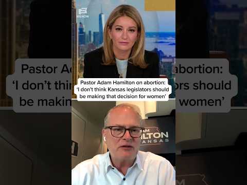 Pastor Hamilton on abortion: 'I don't think KS legislators should be making that decision for women'