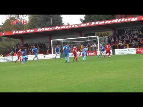 Hemel Hempstead 3 AFC Hornchurch 2 - FA Trophy (19 Oct 13) - Toomey goal