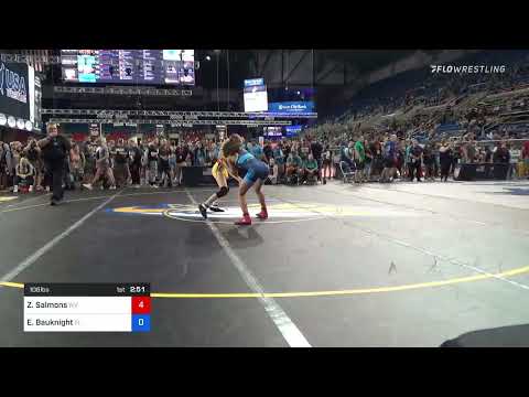 106 Lbs Round Of 64 - Zoey Salmons, West Virginia Vs Emma Bauknight, Florida 23d6